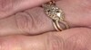 Anillo en oro con Diamante chocolate I2 (SUHANA)