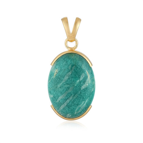 Colgante en plata con Amazonita (Bali Barong)