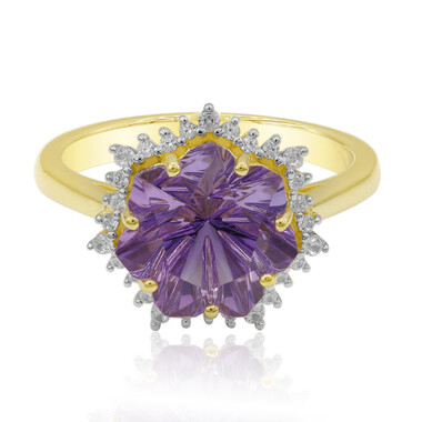 Anello in oro con Ametista (Glenn Lehrer)