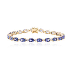 Bracciale in oro con Tanzanite AAA (CIRARI)