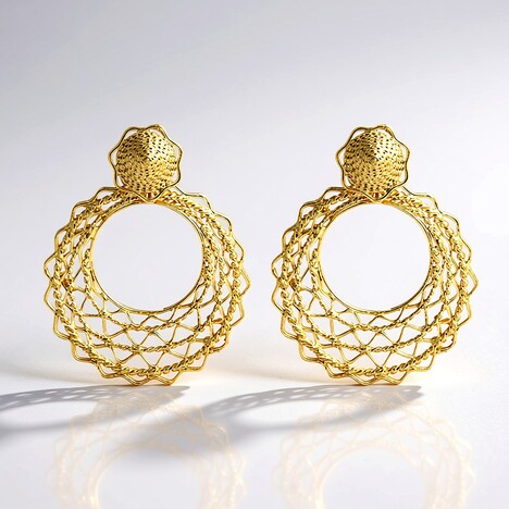 Orecchini in argento (Joias do Paraíso)