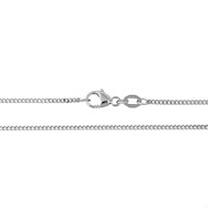 Witgouden ketting - 45cm