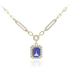 Collar en oro con Tanzanita AAA (CIRARI)