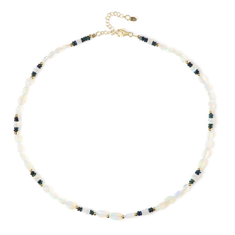 Collier en argent et Opale Welo
