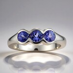 Anello in argento con Tanzanite (Pallanova)