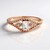 Anello in argento con Petalite