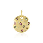 Colgante en plata con Turmalina