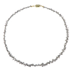 Collana in argento con Diamante Color Argento (Adela Silber)