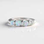 Anello in argento con Opale di Welo (de Melo Essence)