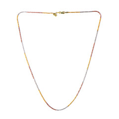 Silber-Criss-Cross-Kette - 6,1 g - 61 cm