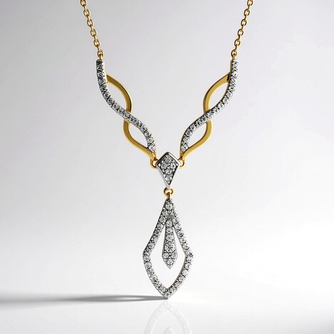 Collana in argento con Zircone
