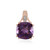 Amethyst-Silberanhänger