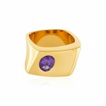 Anello in argento con Ametista Uruguay (de Melo Essence)