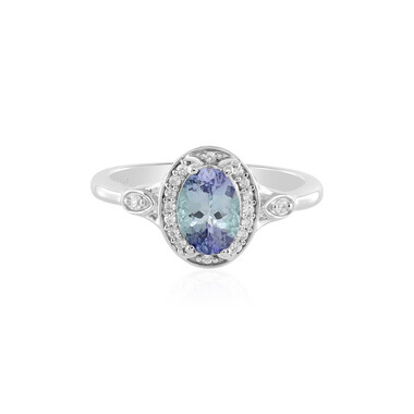 Anello in argento con Tanzanite (non riscaldata)
