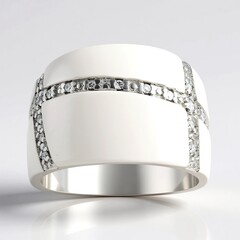 Anello in argento con Diamante I1 (G) (Annette)