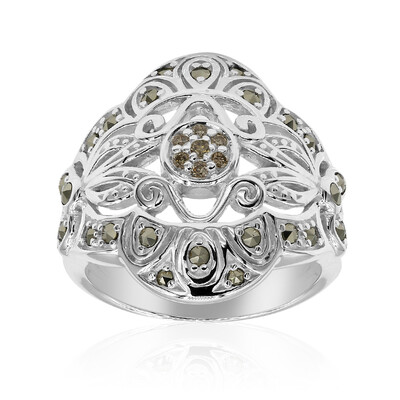 Bague en argent et Marcassite (Annette classic)