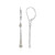 PK Brown Diamond Platinum Earrings (KM by Juwelo)