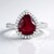 Anello in argento con Rubino Bemainty