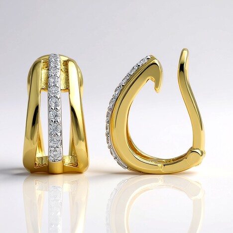 Orecchini in argento con Zircone