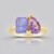 Anello in argento con Ametista