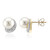 9K White South Sea Pearl Gold Earrings (Michelle Albala)
