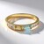 Anello in oro con Zircone Ratanakiri (Adela Gold)