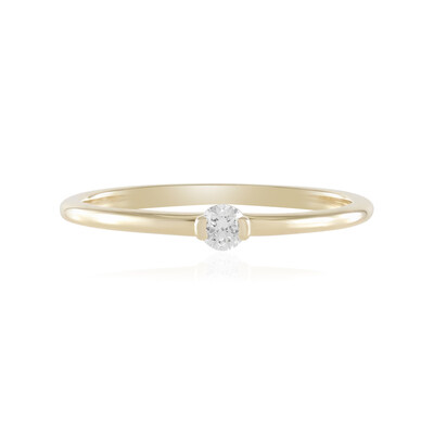 Gouden ring met een IF (G) Diamant