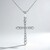 Collana in argento con Topazio Bianco