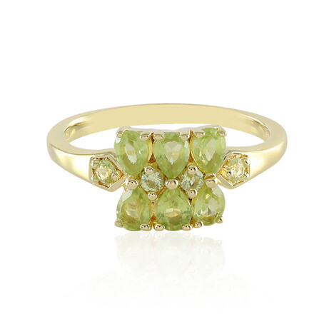 Peridot-Silberring