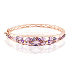 Brazalete en plata con Amatista Rosa de Francia