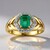 Anello in oro con Smeraldo Zambia AAA (Rifkind 1894 Collection)