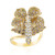 14K SI2 Fancy Diamond Gold Ring (CIRARI)