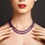 Zambian Amethyst Silver Necklace