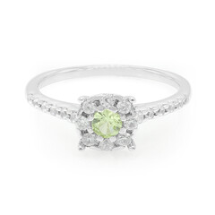 Merelani Garnet Silver Ring