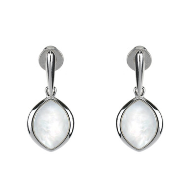 Orecchini in argento con Madreperla (dagen)