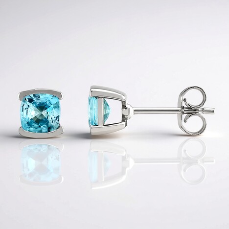 Orecchini in argento con Zircone Ratanakiri