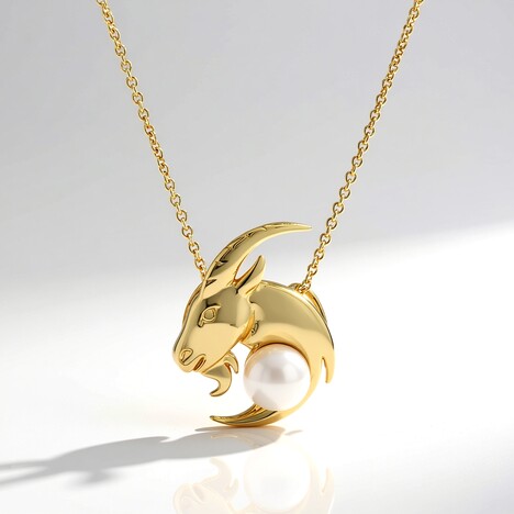 Collana in argento con Perla d'Acqua Dolce Bianca