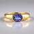 Anello in argento con Tanzanite (Adela Silber)