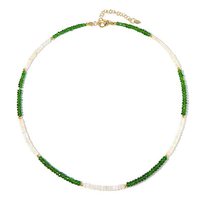 Welo Opal Silver Necklace