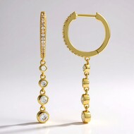 Pendientes en plata con Zircón