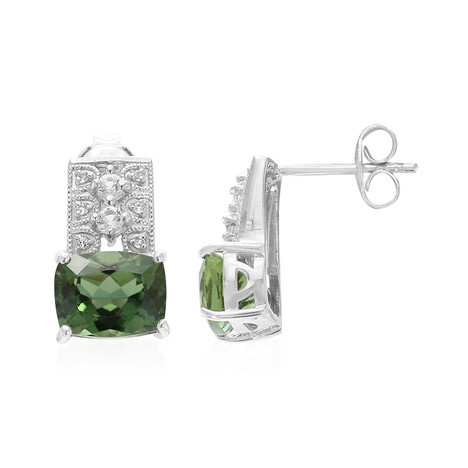 Orecchini in argento con Apatite Cromo