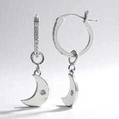 Orecchini in argento con Zircone