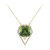 14K Ludwigite Peridot Gold Necklace (de Melo)