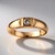 Anello in oro con Diamante Rose de France SI1 di Argyle (Annette)