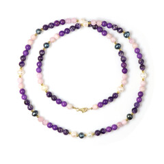 Collar en plata con Amatista