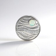 Colgante en plata con Ópalo de Welo (MONOSONO COLLECTION)