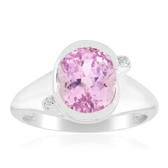 Bague en argent et Kunzite (Pallanova)