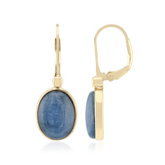 Boucles d'oreilles en argent et Kyanite du Népal