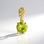 Ciondolo in argento con Sfene