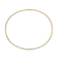 Collier en argent et Zircon (Adela Silber)